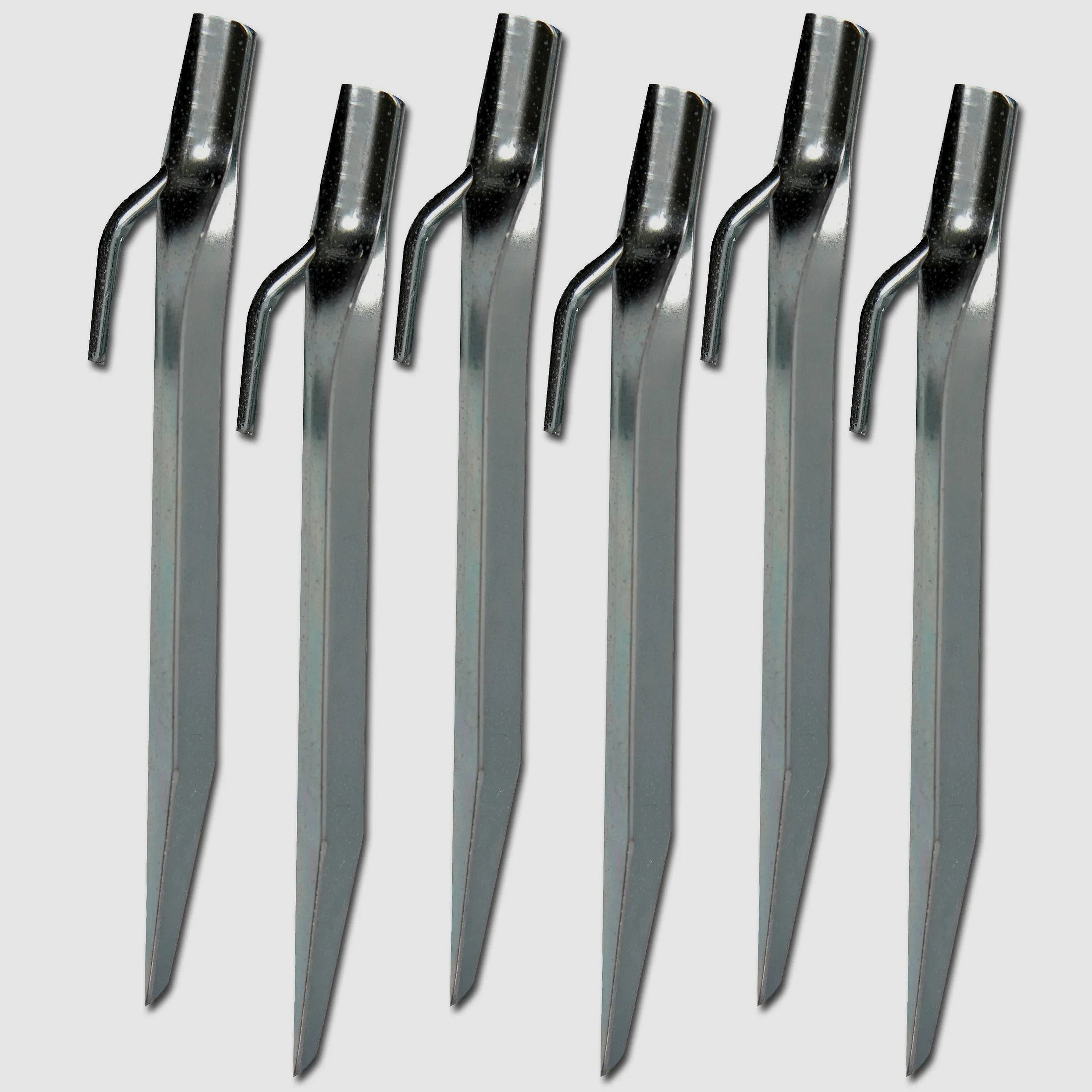 Highlander Flachstahl Heringe Highlander 18 cm 6er Pack
