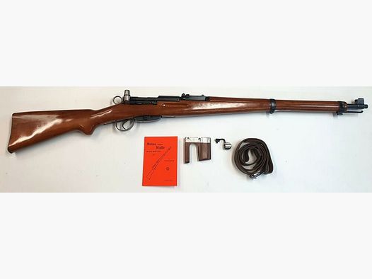 Waffenfabrik Bern Karabina powtarzalna Szwajcarski Schmidt Rubin K31 Kaliber 7,5x55 Swiss z dopasowanymi numerami i odnowiona