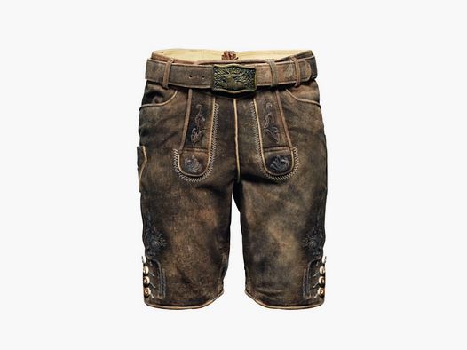 Kettner H-Pantaloni in Pelle Arno con Cintura