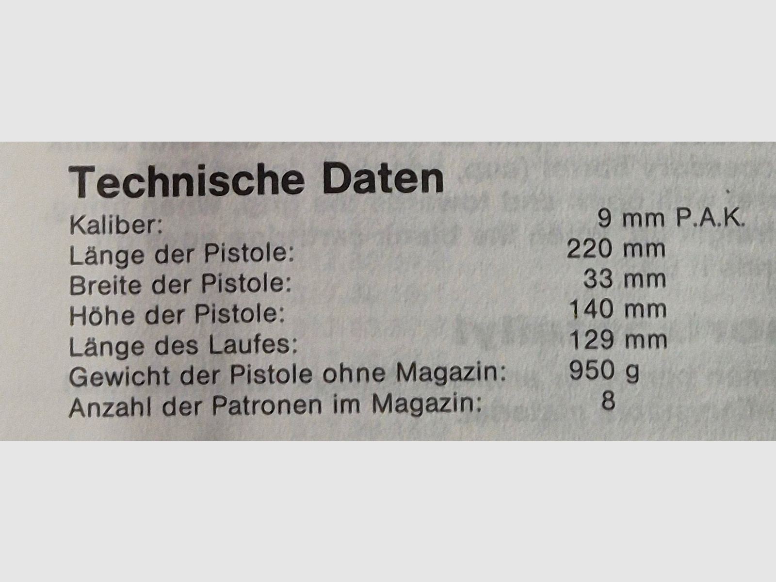 Walther Big Bore, Schreckschusspistole 9mm PAK ***NEU***