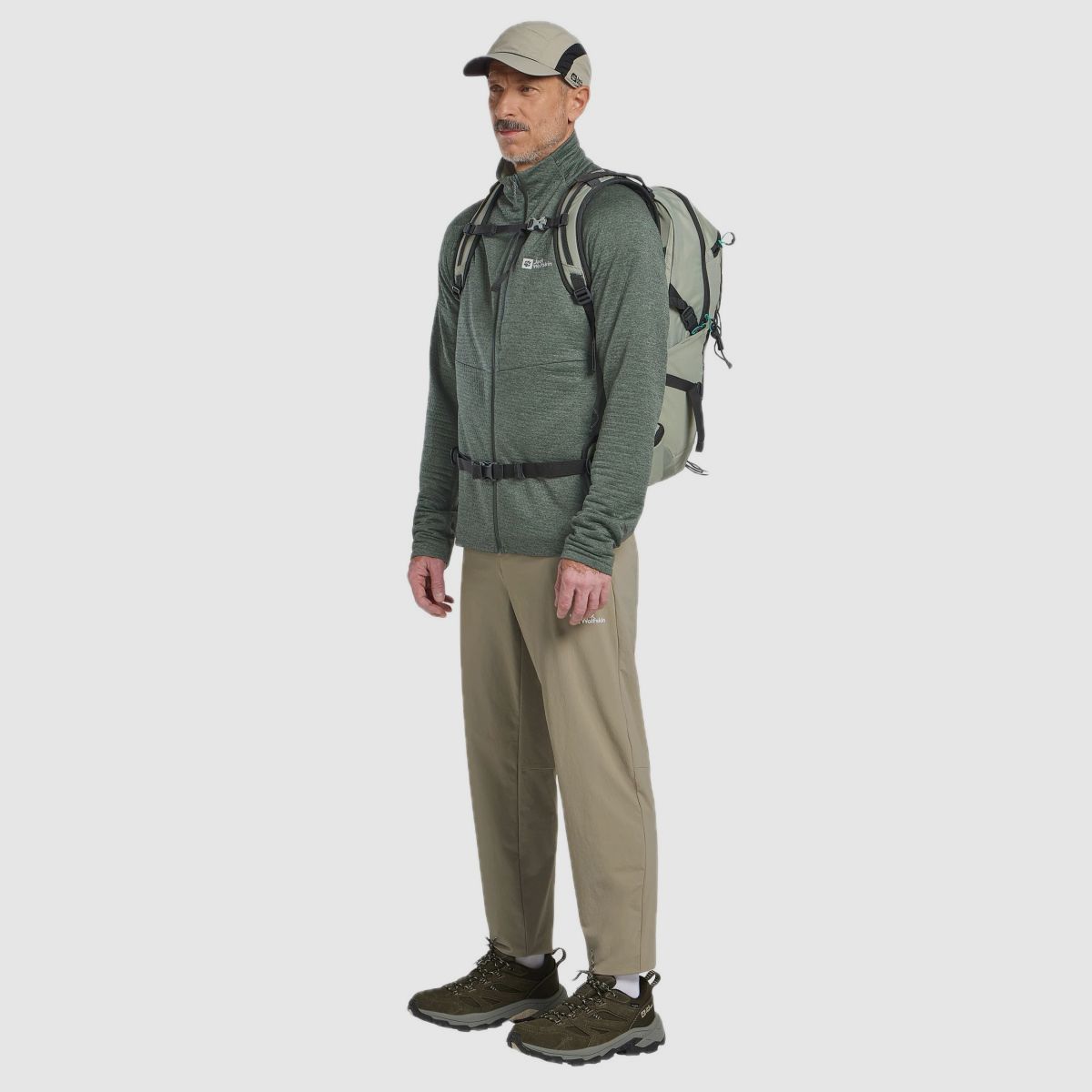 JACK WOLFSKIN Wanderschuh Vojo Tour Texapore Low M Cold Coffee