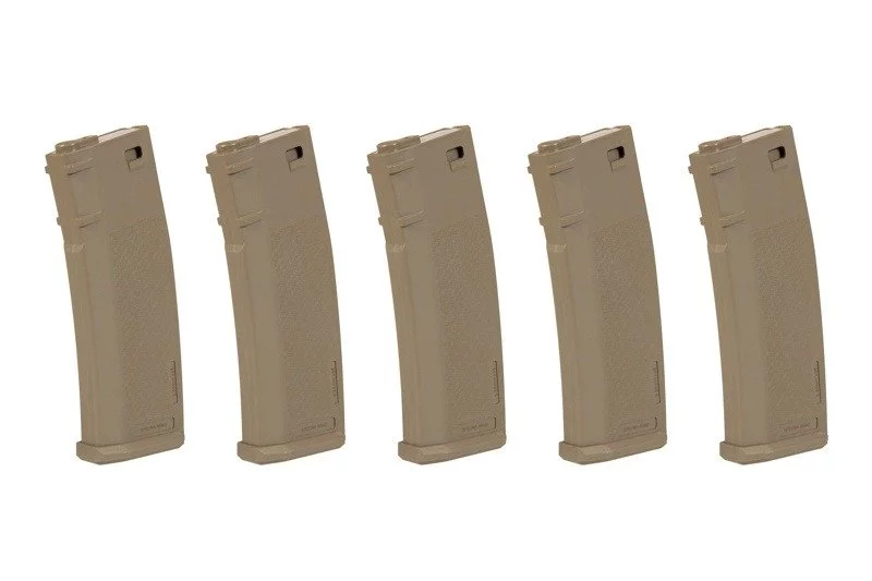 Zestaw 5 magazynków S-Mag Mid-Cap na 125 kulek - tan, billede 2 af 16