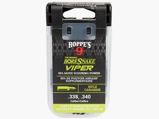Hoppe’s BoreSnake Viper – Reinigungsschnur Kal. .338 / .340 Rifle #24017VD | Boxed Edition