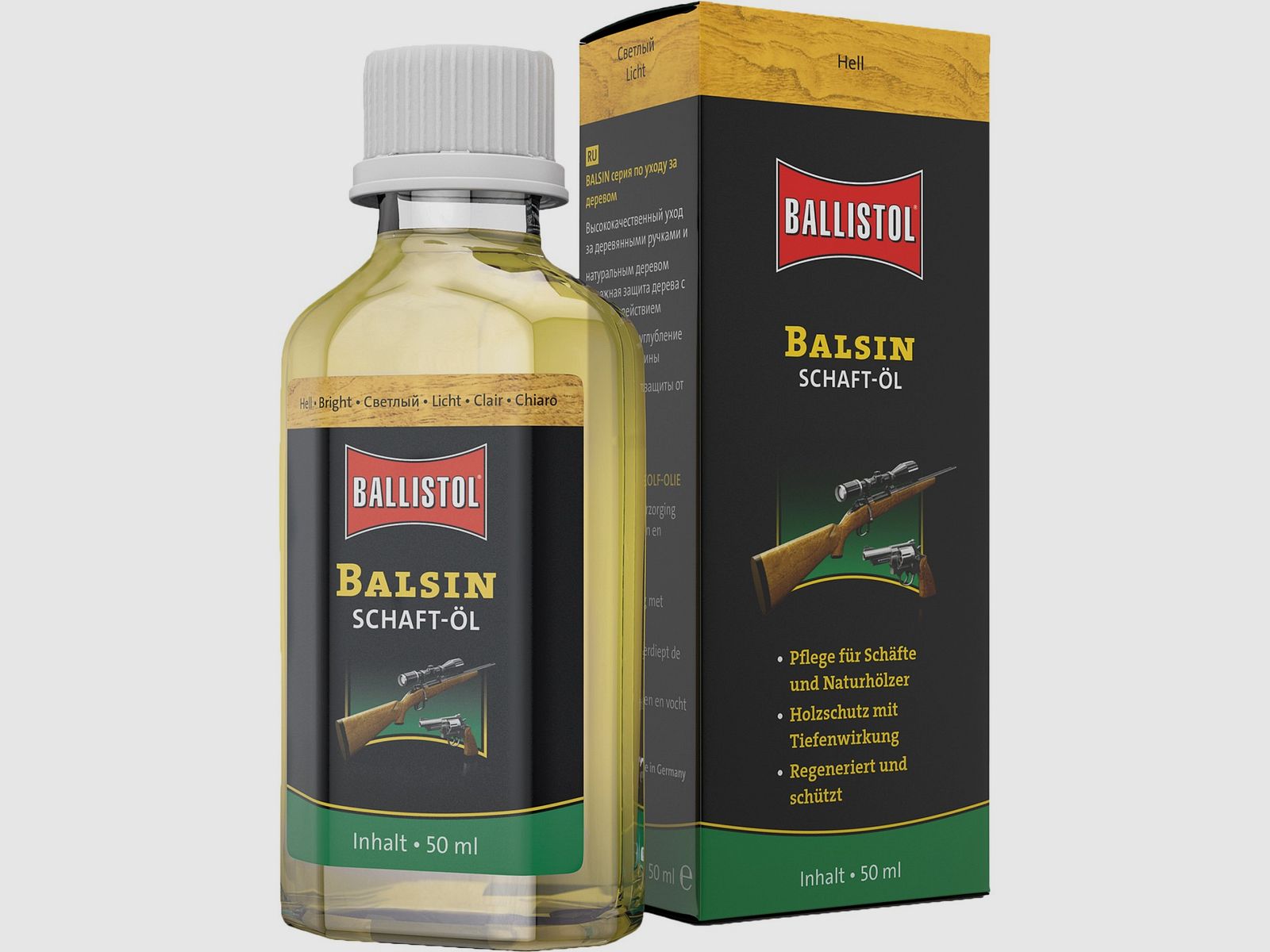 Olio balsin per calci chiaro 50 ml