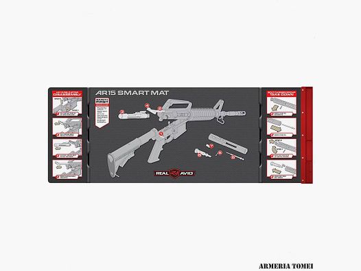 REAL AVID – AR15 CLEANING SMART MAT