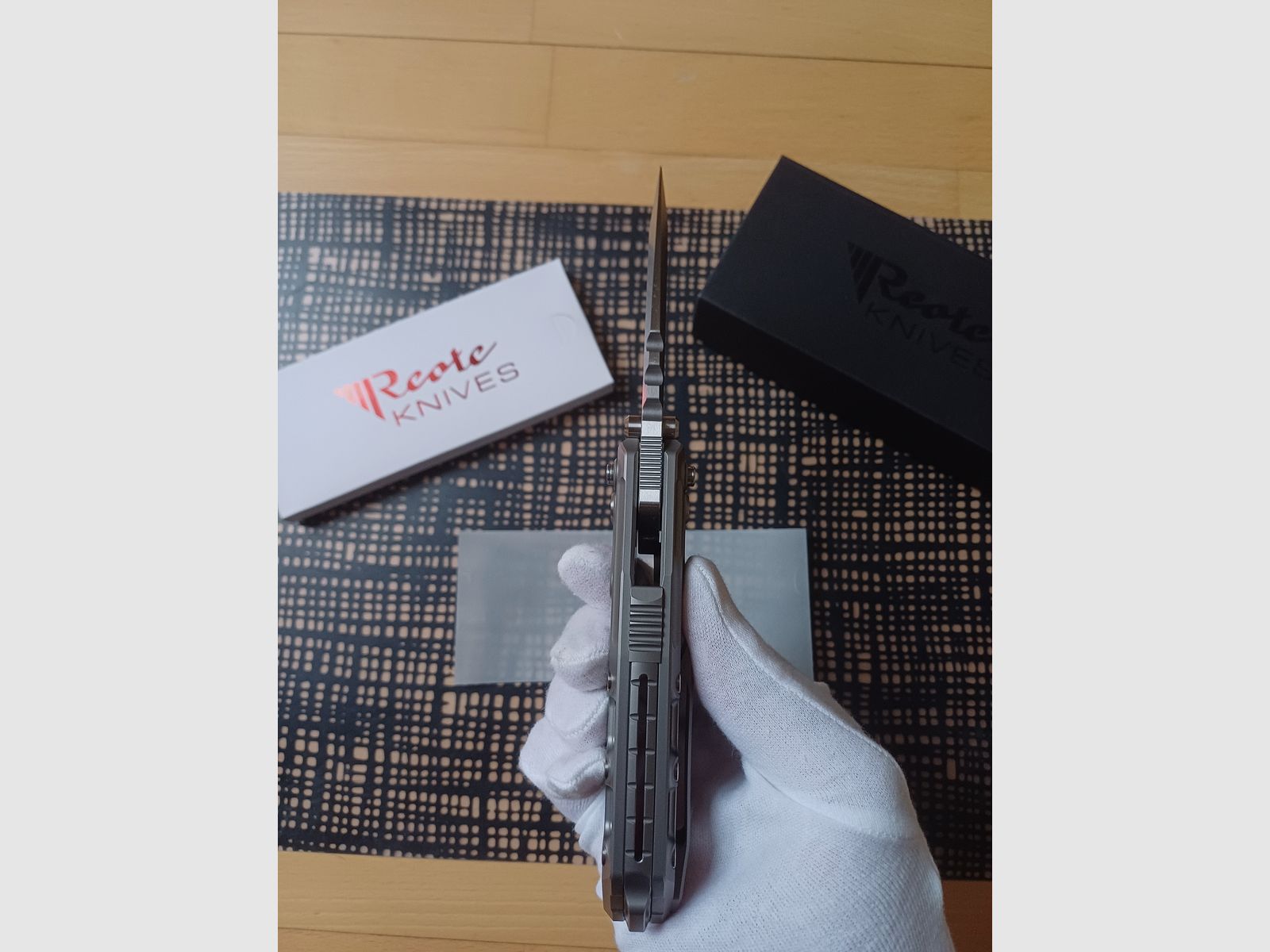 Reate Knives T1000 V1 CPM-3V S/N: 517 TOP condition, image 9 of 14