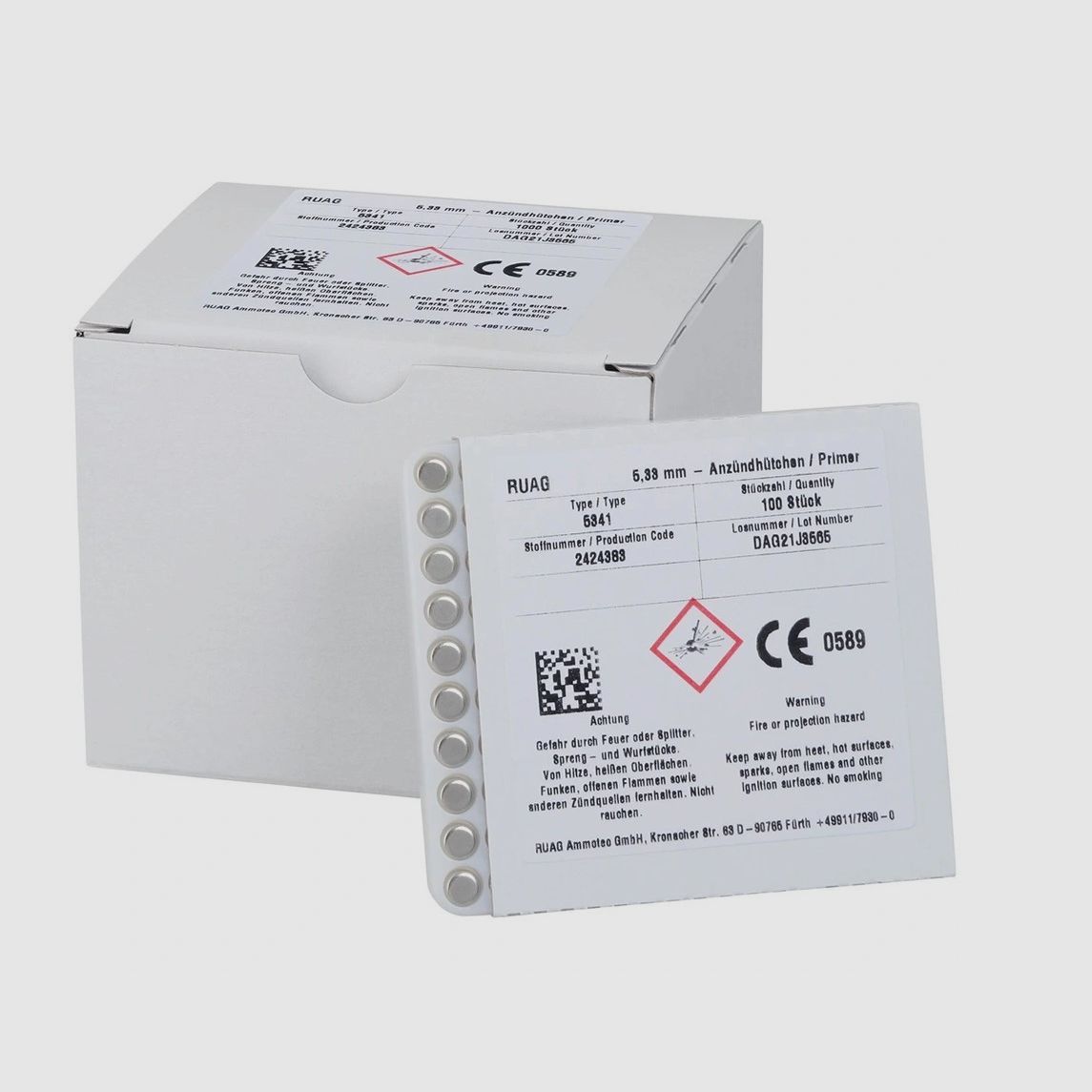 Ontstekers 5341 Grote Geweer RWS