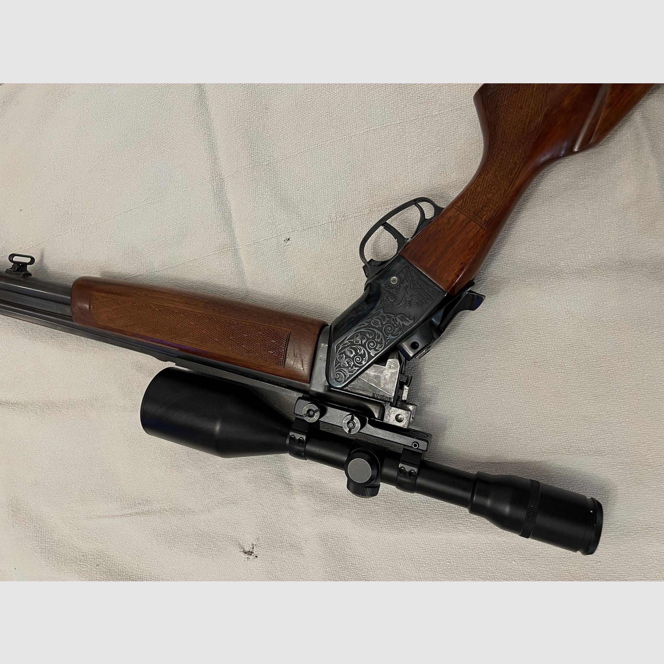 Bockbüchsflinte Bbf Zbrojovka BRNO ZH 307 Kaliber 12/70, .22Hornet ZF Lisenfeld 8x56 Spezial