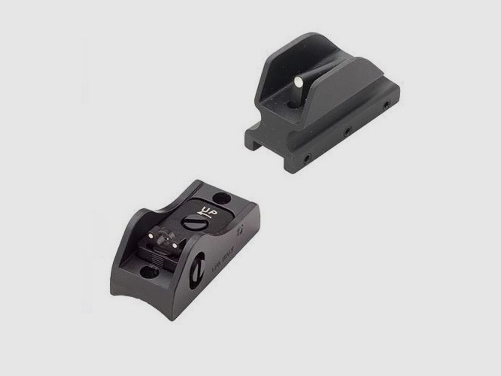 LPA T-Visierset Rib Ghostring 3-Dot weiß