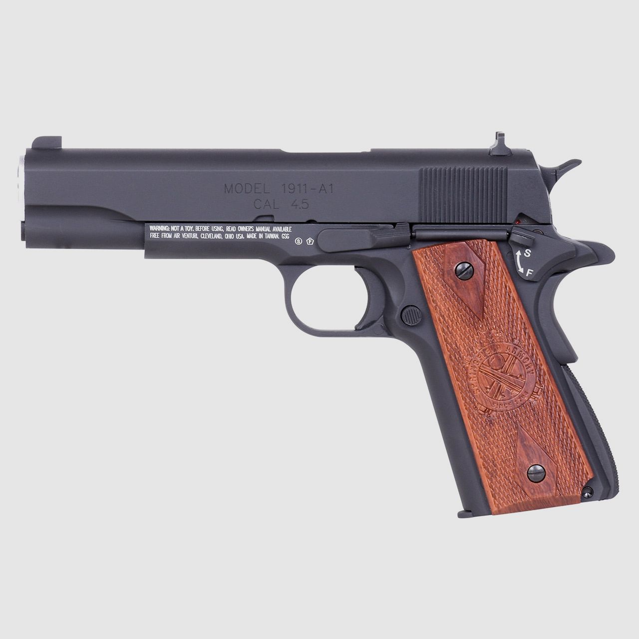 CO2 Pistole Springfield 1911 Mil-Spec Blow Back Kaliber 4,5 mm BB (P18)