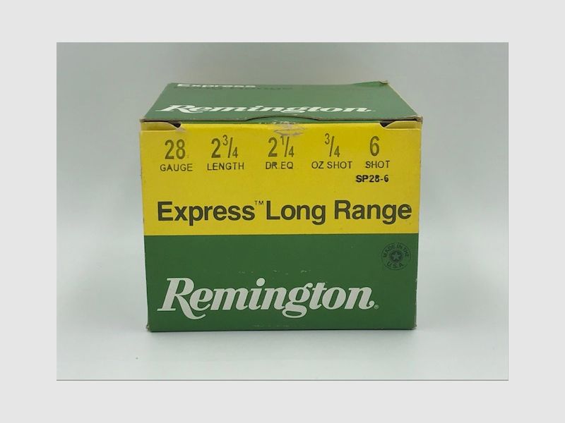 REMINGTON Schrotmunition 28/70 NR. 6 / 2.4mm Express Long Range