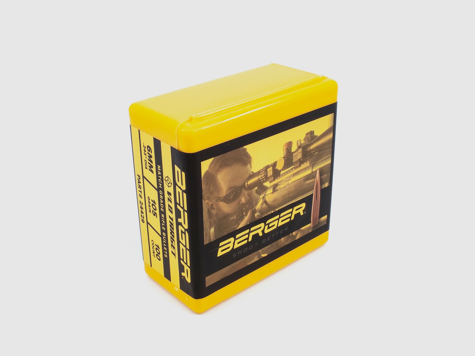 Berger Geschoss 6mm/.243 VLD Target 105GR 500 Stück