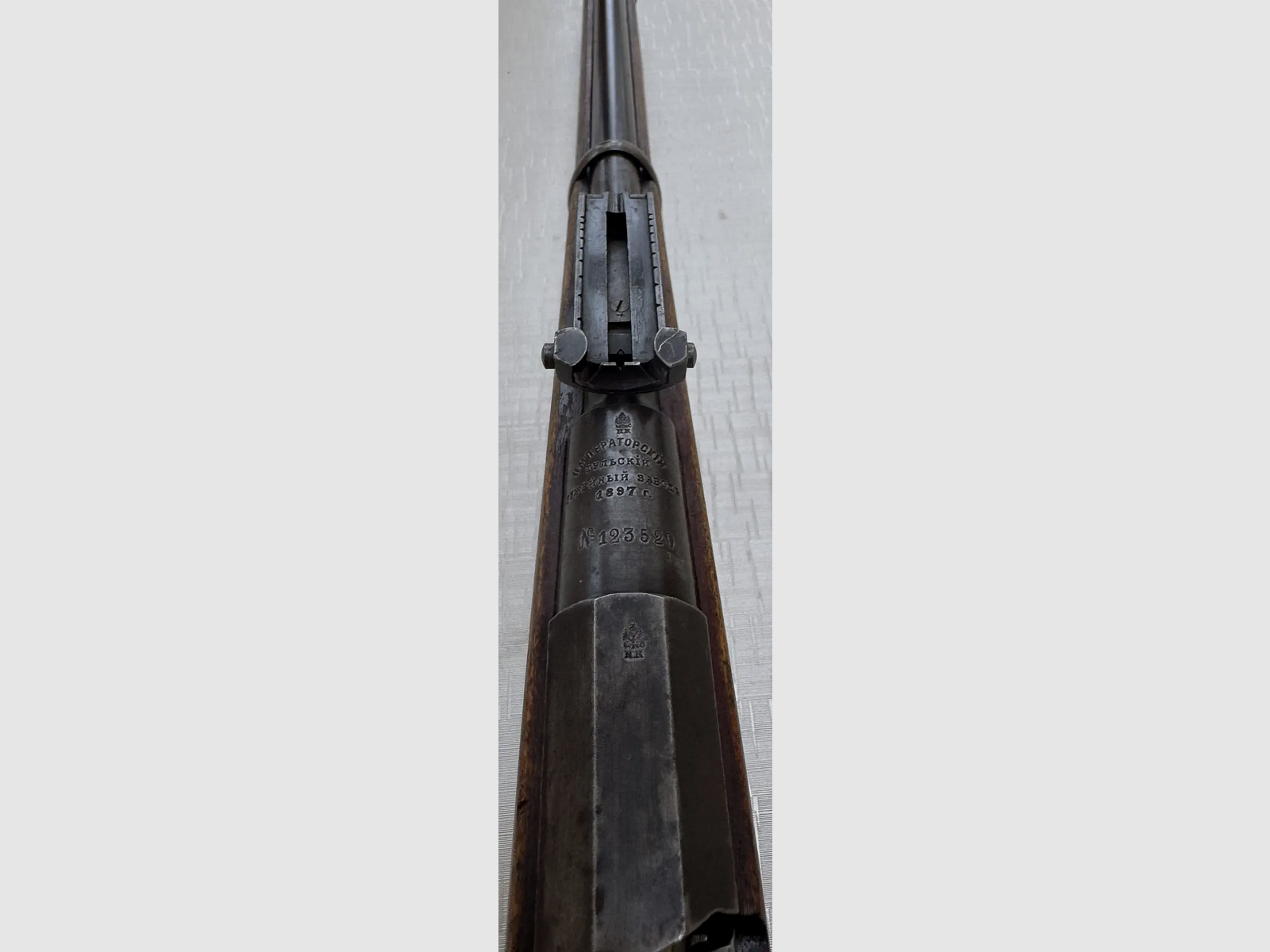 Mosin Nagant russisches Kosaken-Kurzgewehr M1891 – Tula 1897 – nummerngleich Kaliber, Bild 6 von 6