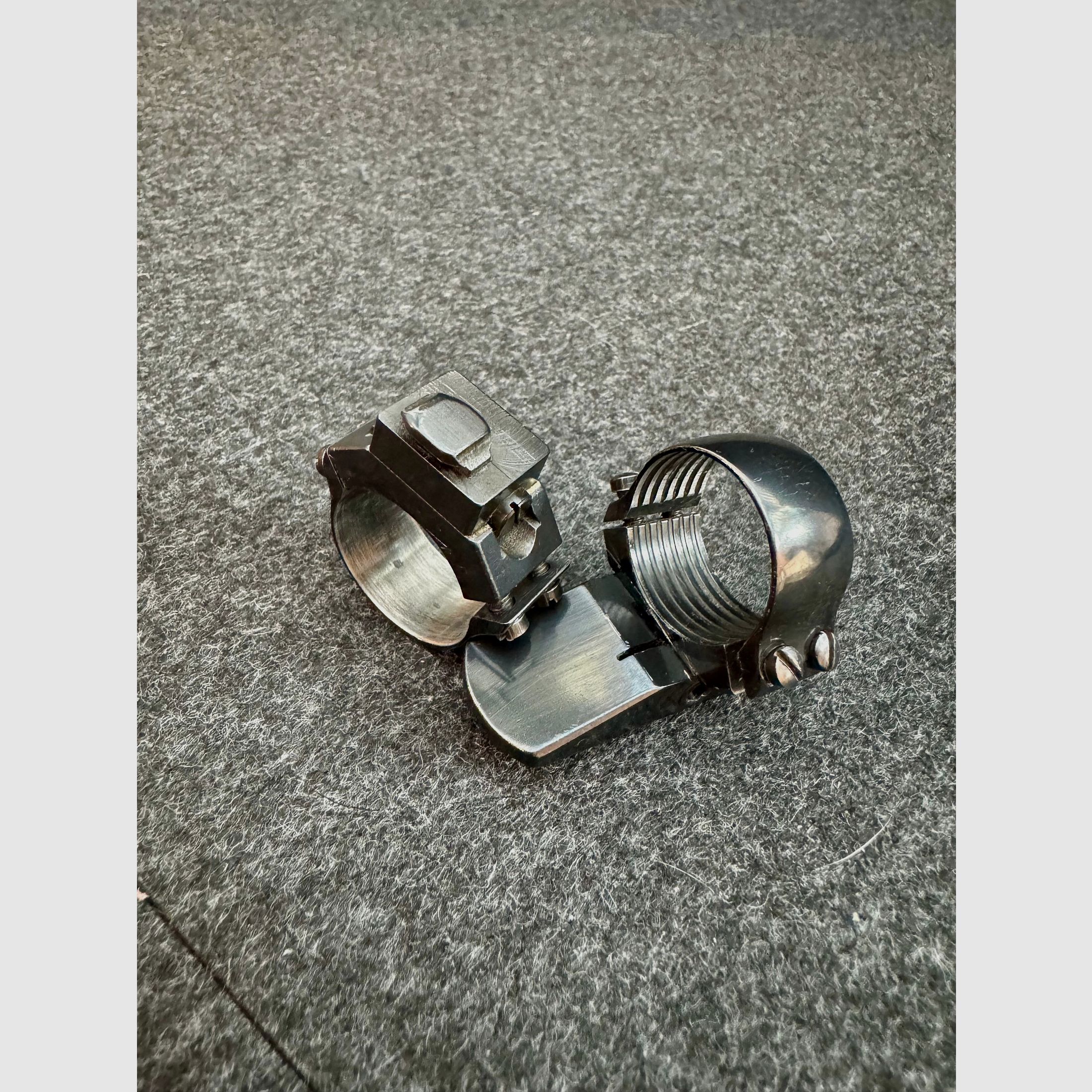 EAW Schwenkmontage Oberteile, Ring 1 Zoll (25,4mm) Vorderfuß Kröpfung 