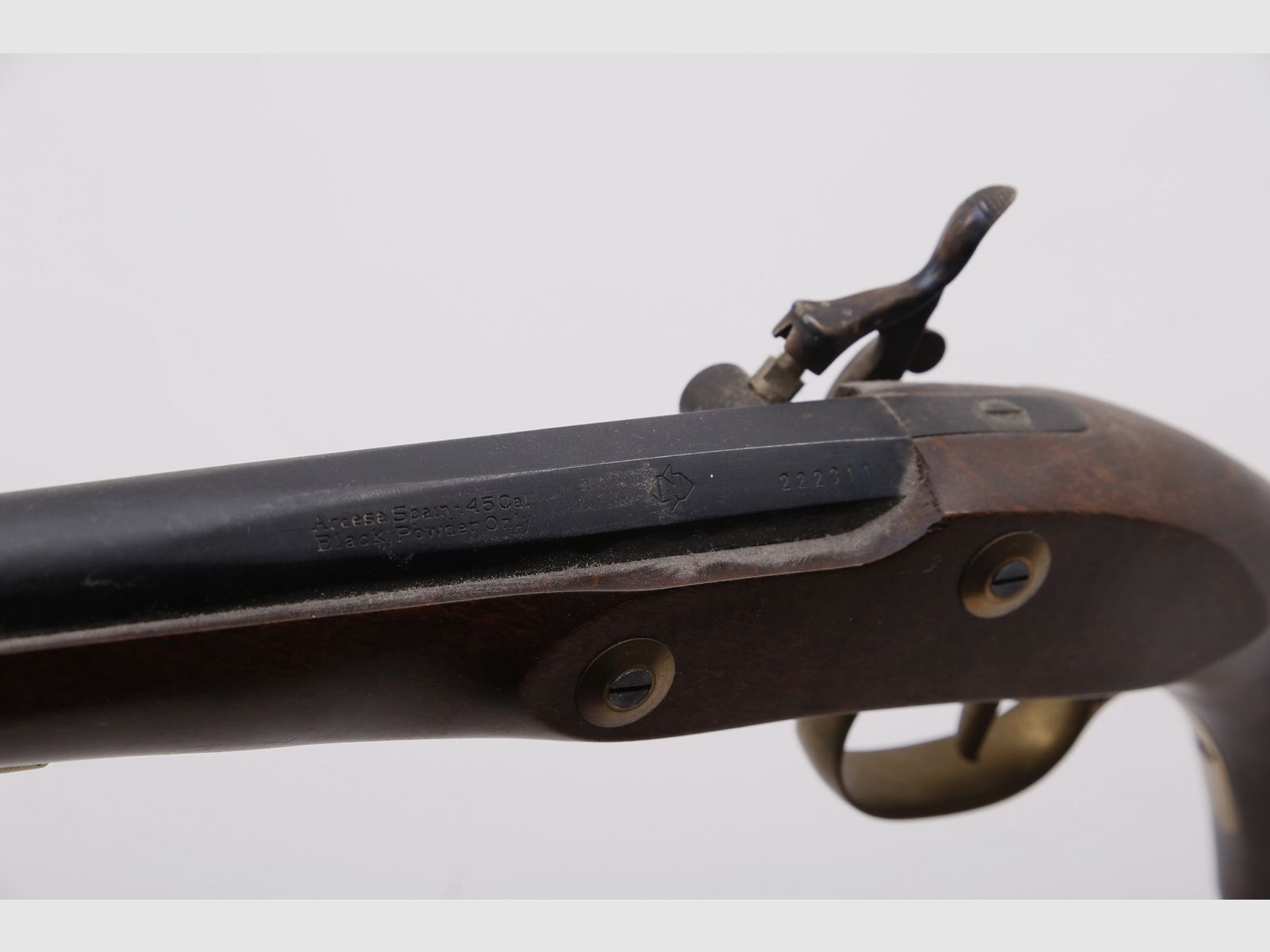 Steinschloss Pistool .45 Voorlader Ardesa Spanje Zwart Poeder