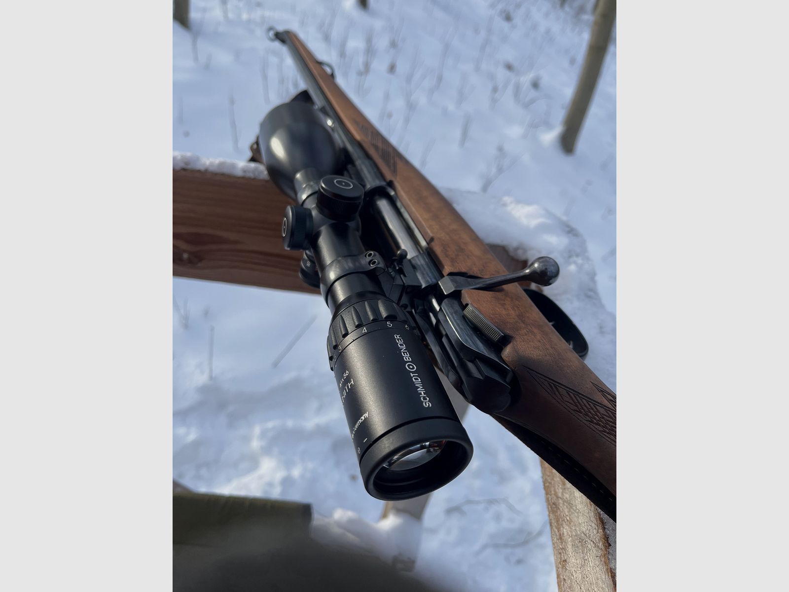 Schmidt und Bender Zenith 2.5-10x56 EAW swivel mount OVP (Zeiss, Swarovski, riflescope)