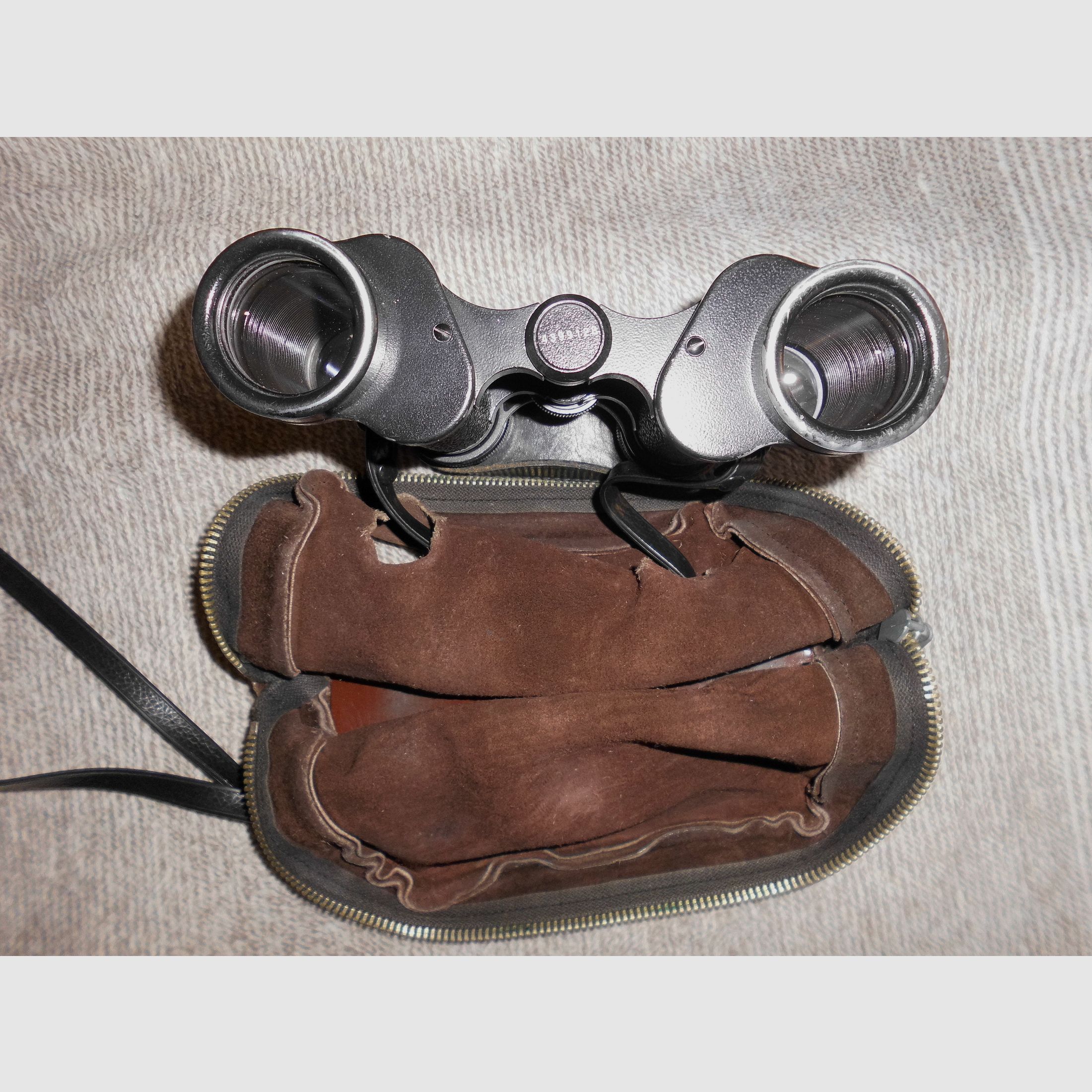 Original Carl Zeiss Jena DELTRINTEM 8x30 Q1 Fernglas Made in DDR