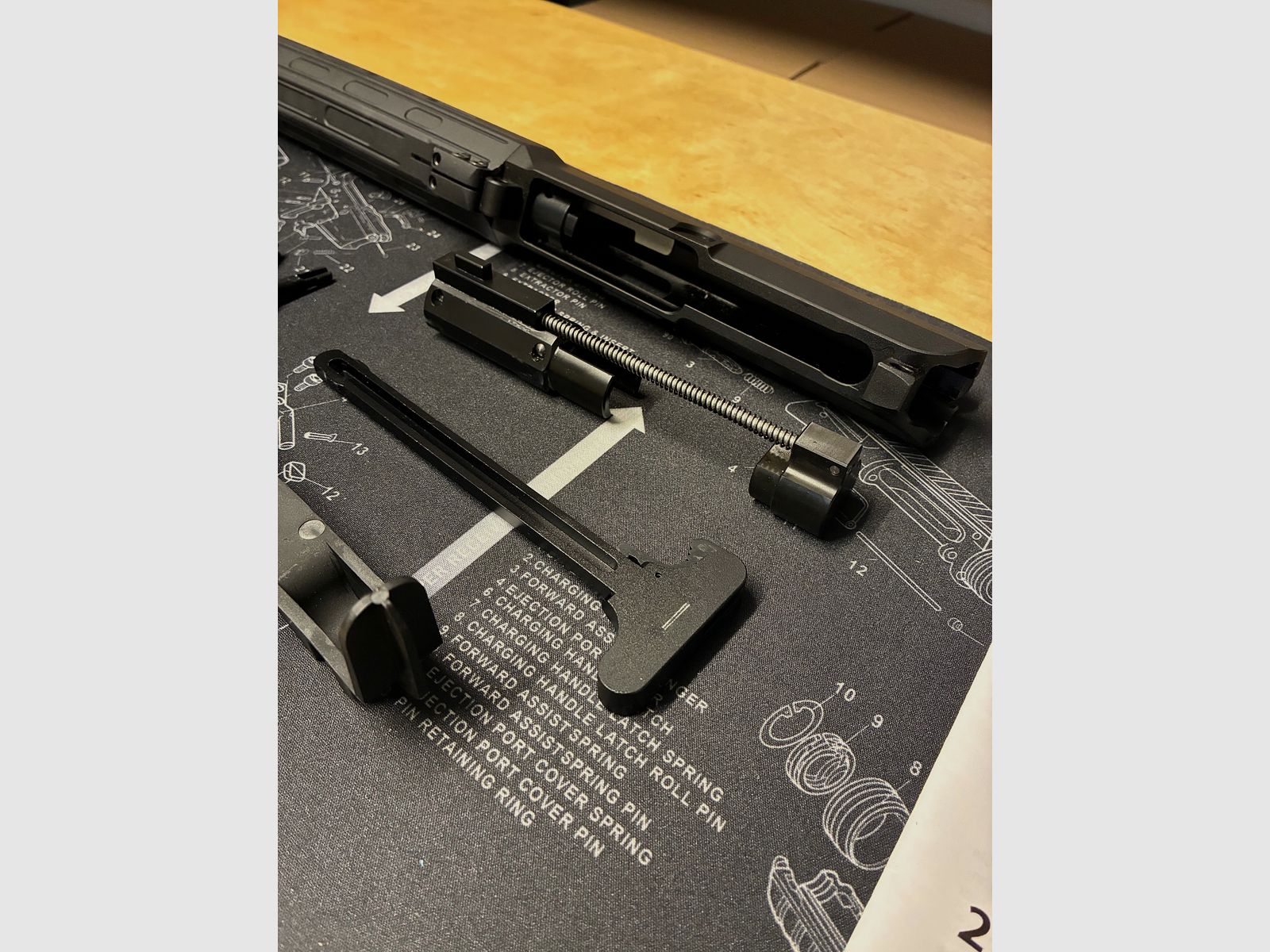 Nordic Components AR-15 .22 lfb conversion system – only 700 shots, excellent condition