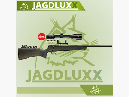 Blaser R8 Professional 2.0 en olive foncé avec Leica Amplus 6 2.5-15x56i