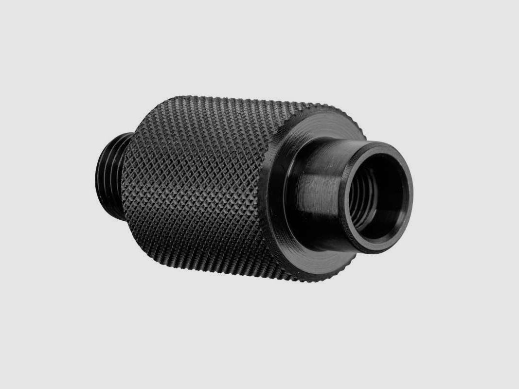 Schalldämpferadapter für PALLAS BA15 M10X1 - 1/2 X 20 UNF - SCHALLDÄMPFERADAPTER PALLAS22 LR BA15 M10X1 - 1/2 X 20 UNF, Bild 1 von 3