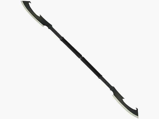 Doppel Hack Outdoor Messer und Nylonscheide