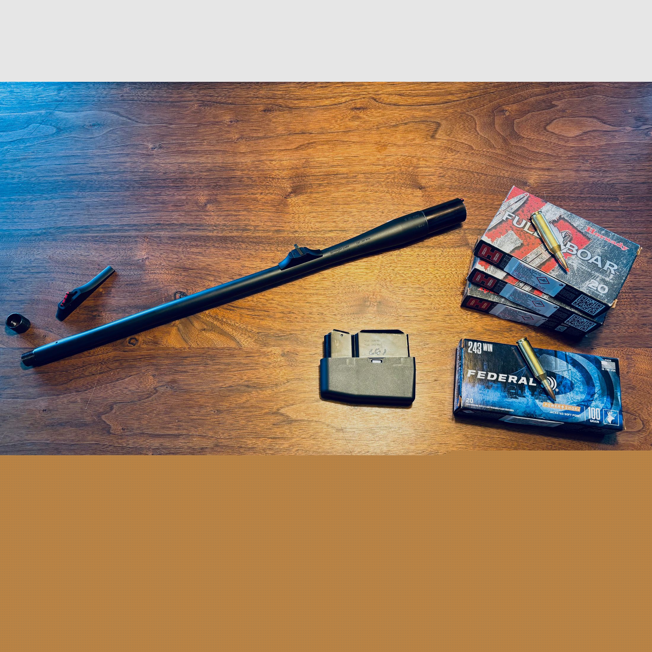 Merkel Helix cambio canna .243 WIN, LL 51mm, M15x1