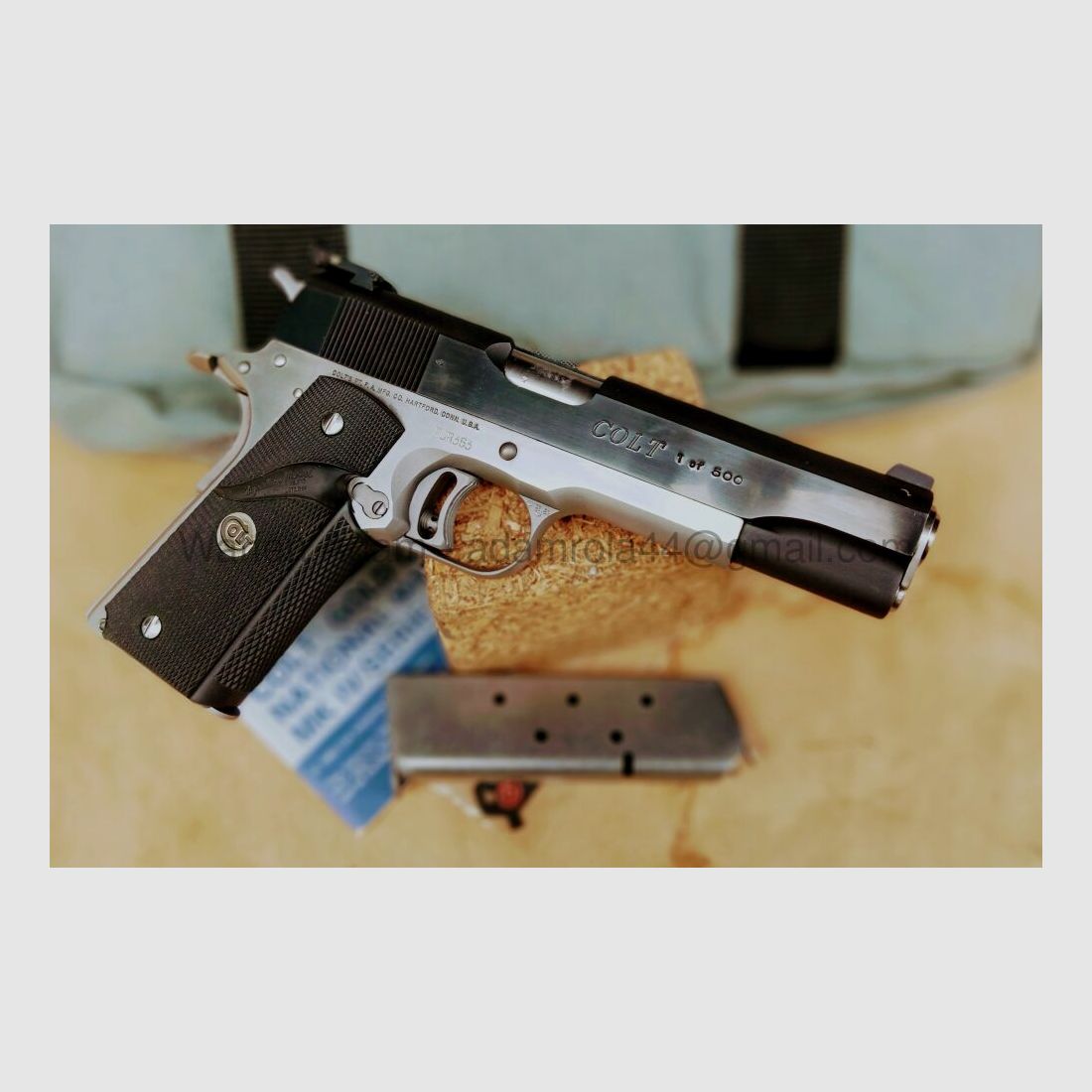 Colt 1911 Modèle Euro Match 1 sur 500