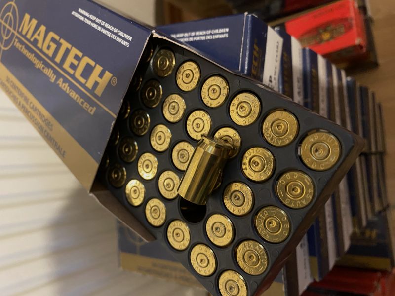 1000 Hülsen 45 ACP MAGTECH