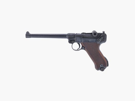 ME-Sportwaffen ME Mod. P 04 Kal. 9 mm P.A.K brązowy drewniany uchwyt strzelba ...