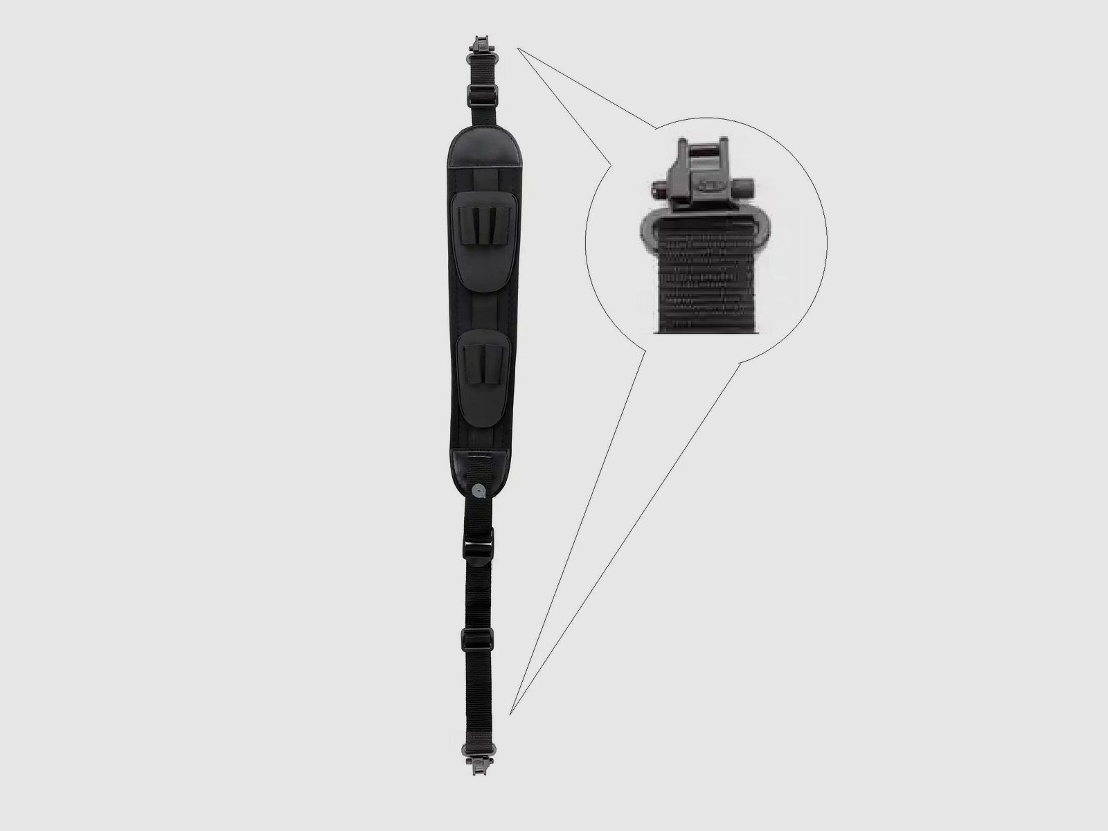 Allen Gewehrriemen Denali Sling