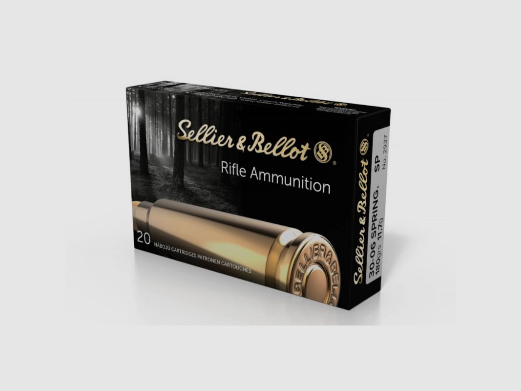 Sellier & Bellot 30-06 Spring SP 180 Gr, imagen 2 de 2