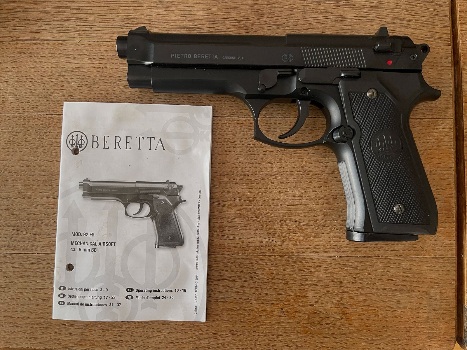 Umarex Beretta FS Model 92 FS 6mm Mechanical Airsoft