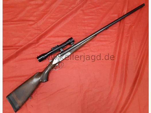 Bühag Doppelflinte 16/70 mit Zielfernrohr Ein Stück Zeitgeschichte