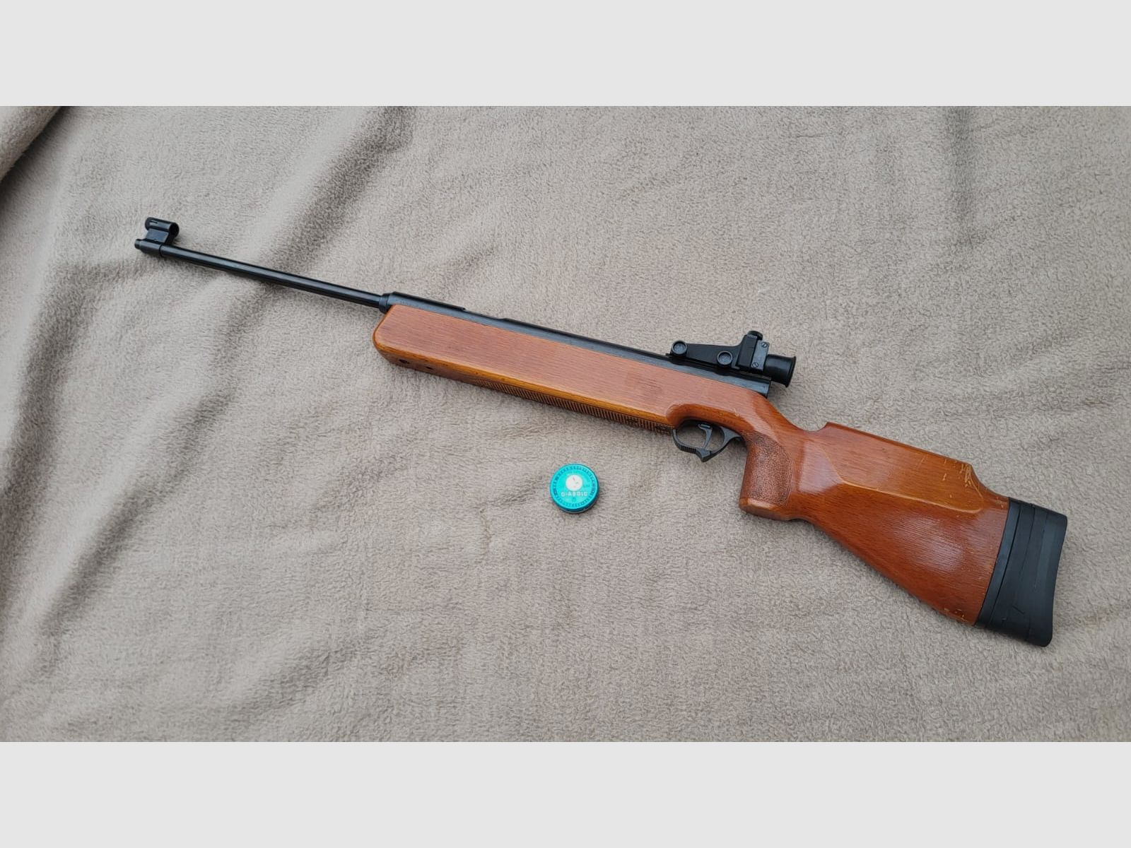 DDR Luftgewehr aus Suhl Seitenpanner Haenel 312