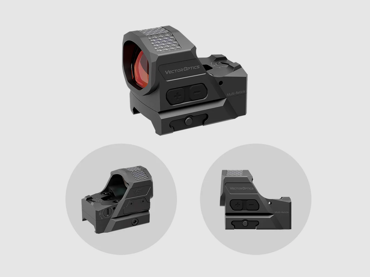 Vector Optics SCRD-SM64 Frenzy-X FLEX 1x19x26 MRS GenII Solar Multi-Reticle, imagen 1 de 5