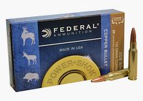 Federal Power-Shok .308 Win. 150GR Copper HP 20 Patronen