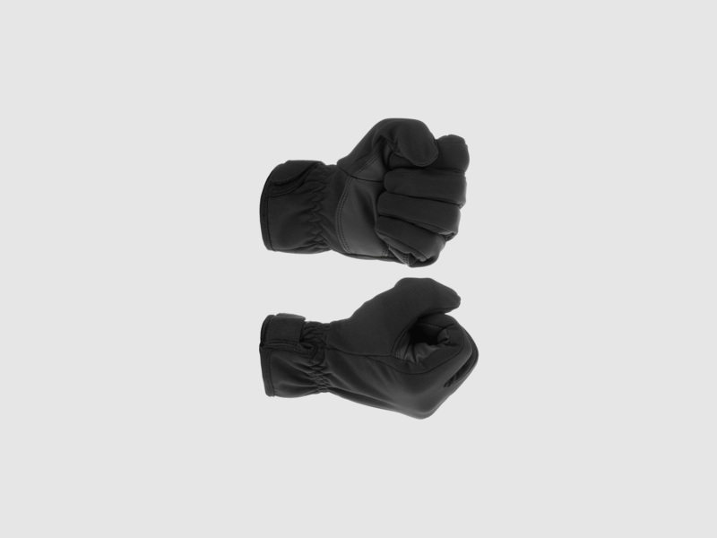 Claw Gear gants de tir Soft Shell noirs, image 2 sur 3