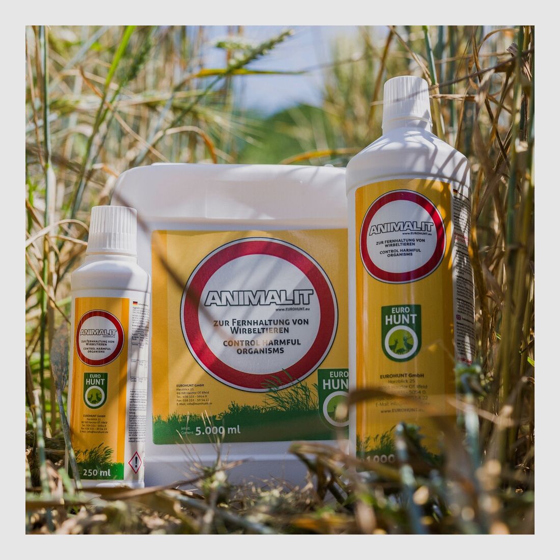 EUROHUNT Środek odstraszający dziką zwierzynę animalit (Zawartość: 250 ml), zdjęcie 4 z 5