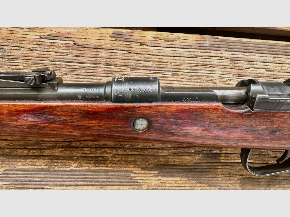 Mauser Mod. K98 mit Bajonett Fichtel & Sachs 1945 .308Win