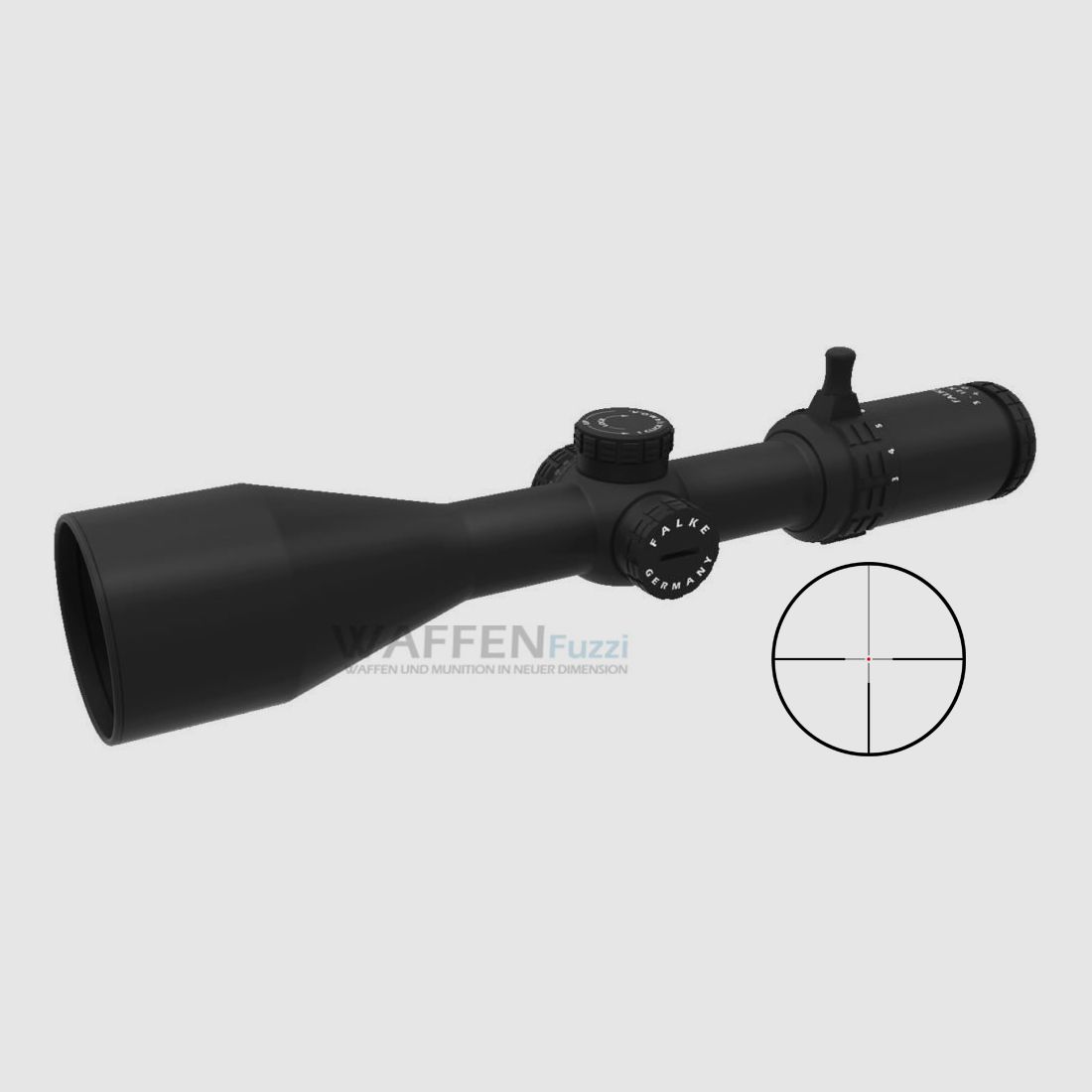 Falke 3-12x56 L4 illuminated reticle