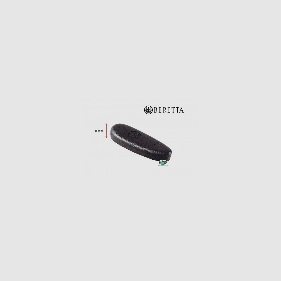 BERETTA Schaftkappe Gummi 18mm - JAGD
