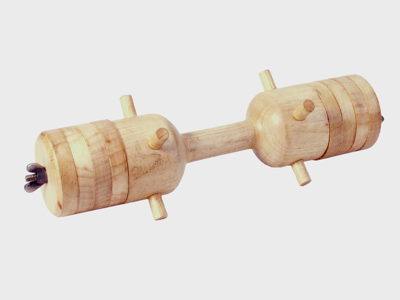 wooden retrieving dummy