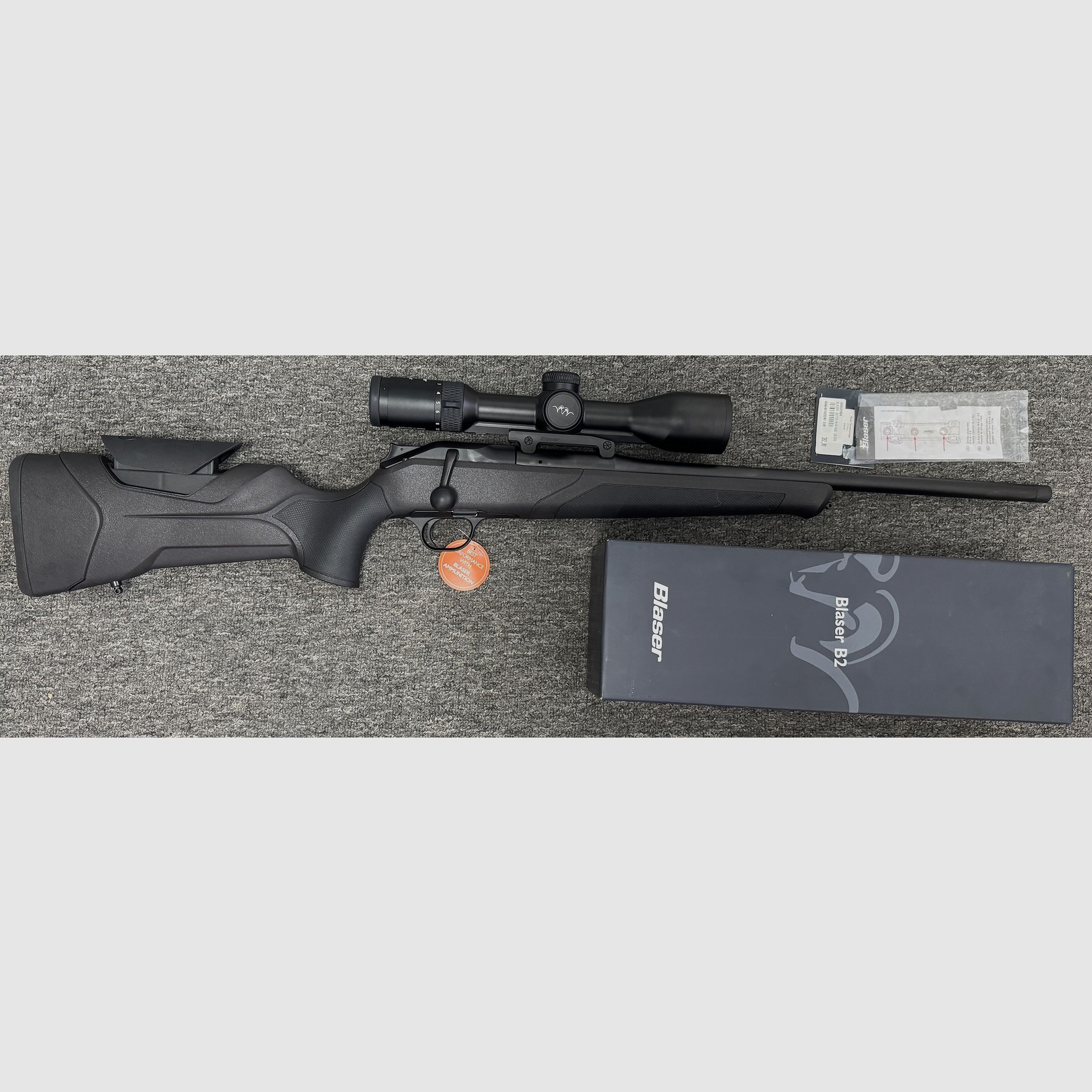 Blaser R8  2.0 Professional   .308Win. + M15x1 + LL 52cm + Blaser B2  2-12x50iC - Neuwaffe, Bild 1 von 4