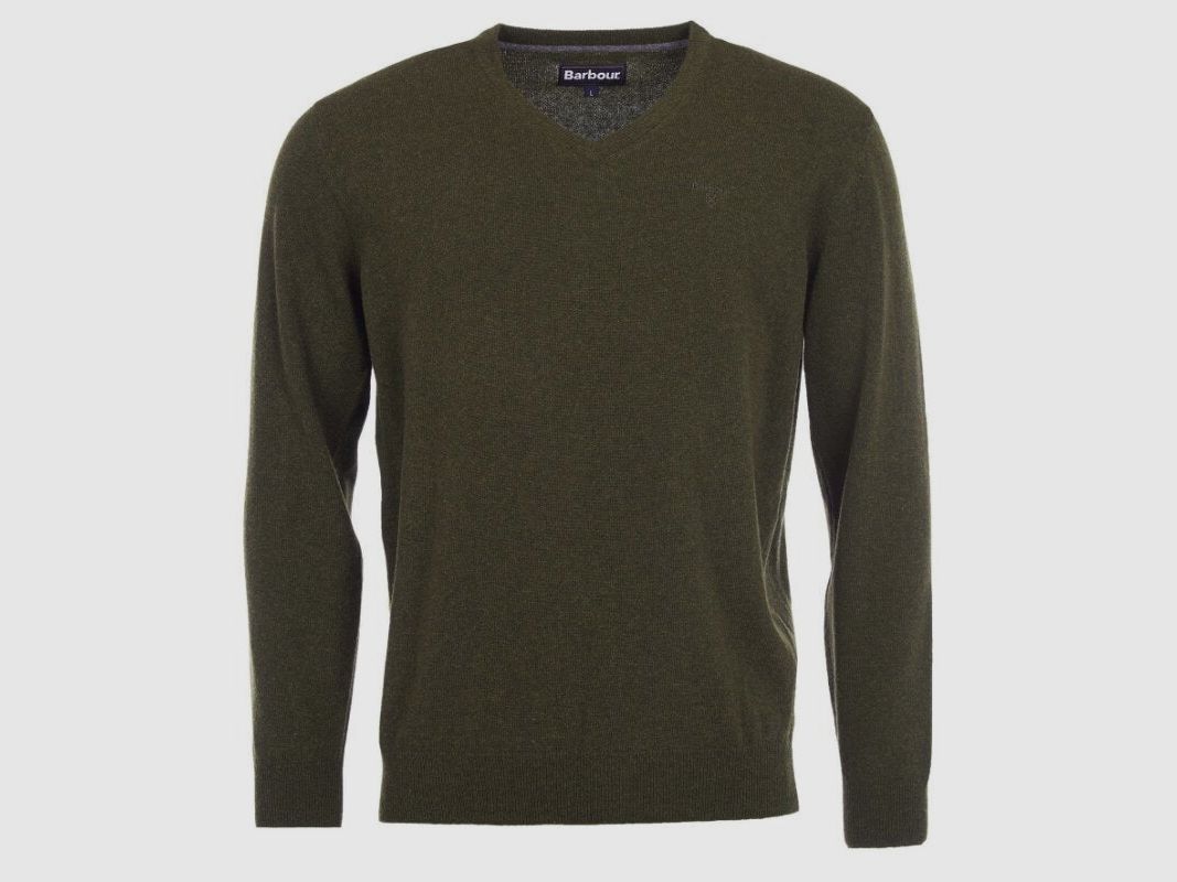 Barbour Essential Lambswool V Neck