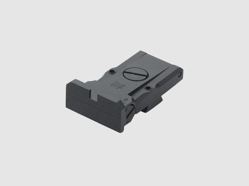 LPA TRT92BW07 Target-Match Rear Sight for CZ 75 Tactical Sport, TS Orange – Black Sight Picture