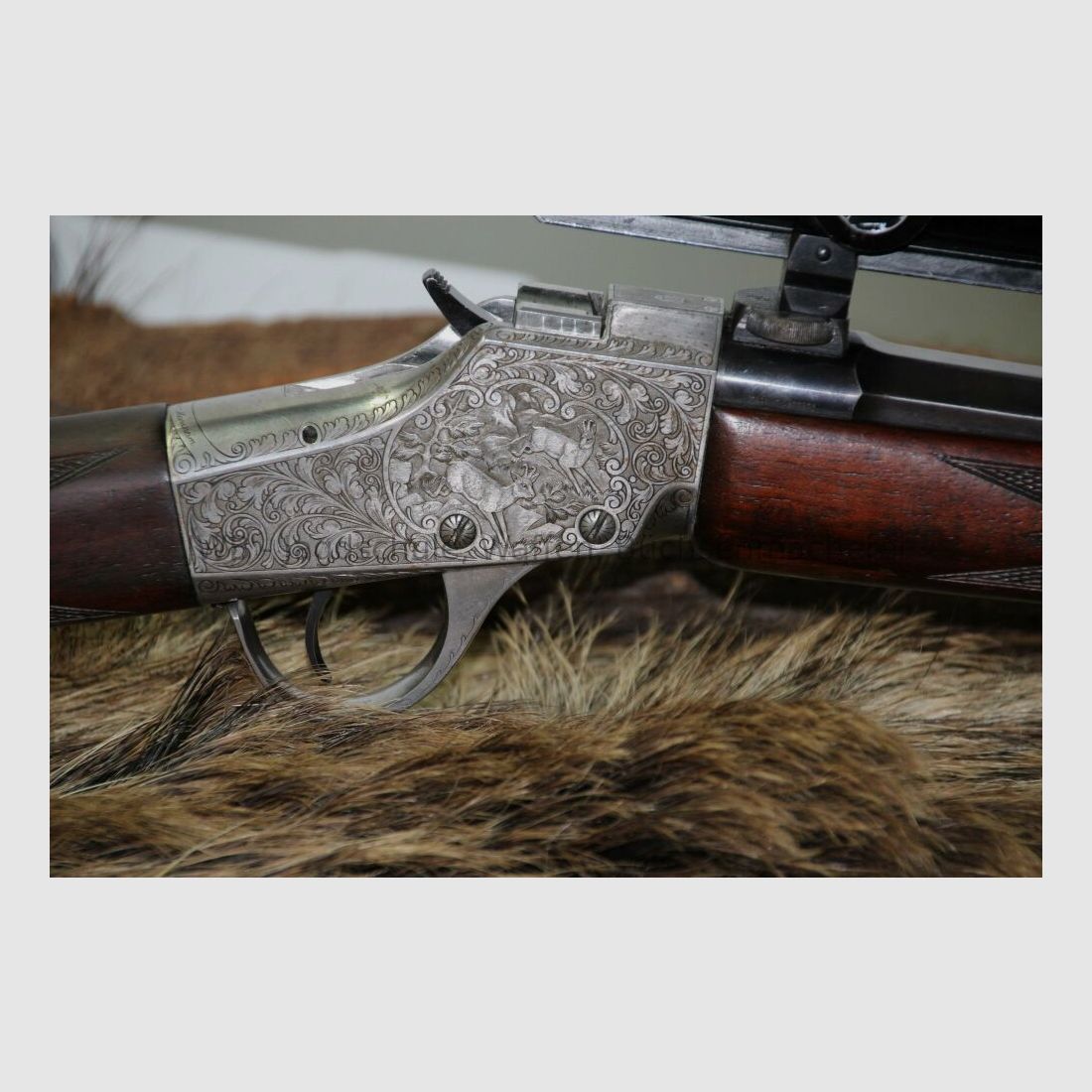 Carabina Stoermer con cañón octogonal 6,5x68R