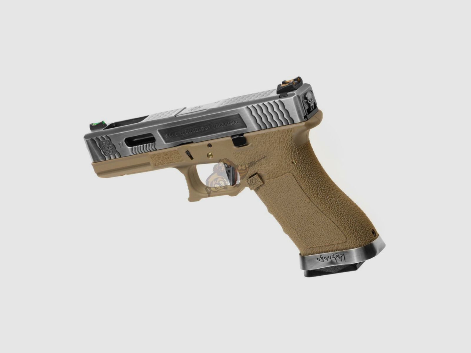 WE Custom 17 Wersja Metalowa Dual Tone Desert GBB -F-, zdjęcie 2 z 9