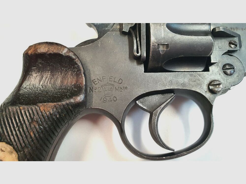 Enfield Revolver, Enfield No.2 MkI, WWII, Royal British Army 1940
