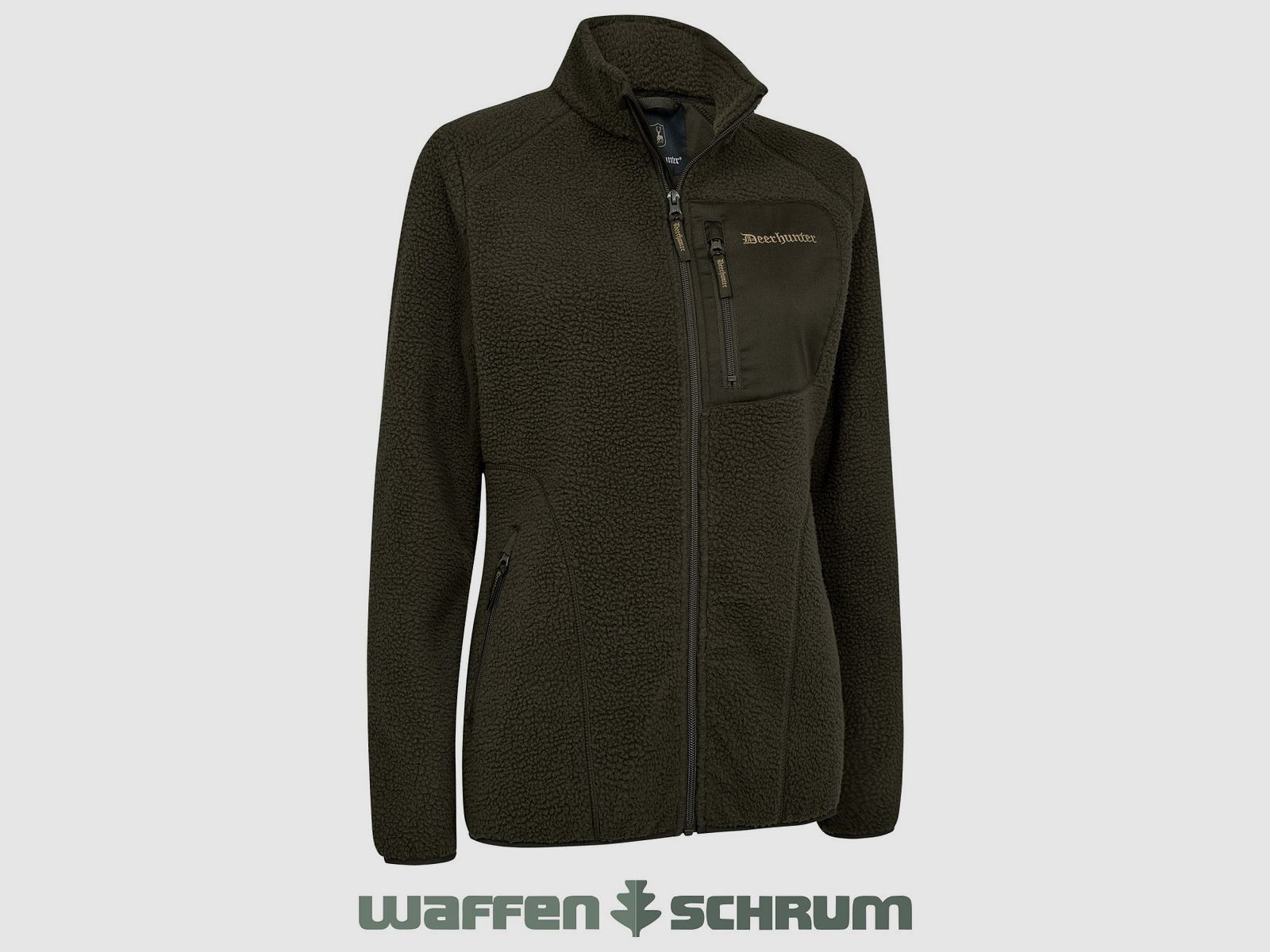 Deerhunter Fleece Jacket Lady Atlas Forest Game