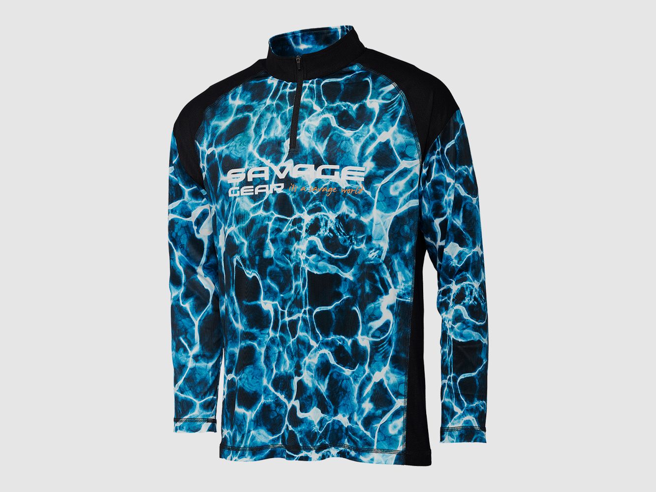 MARINE UV LONG SLEEVE TEE L SEA BLUE